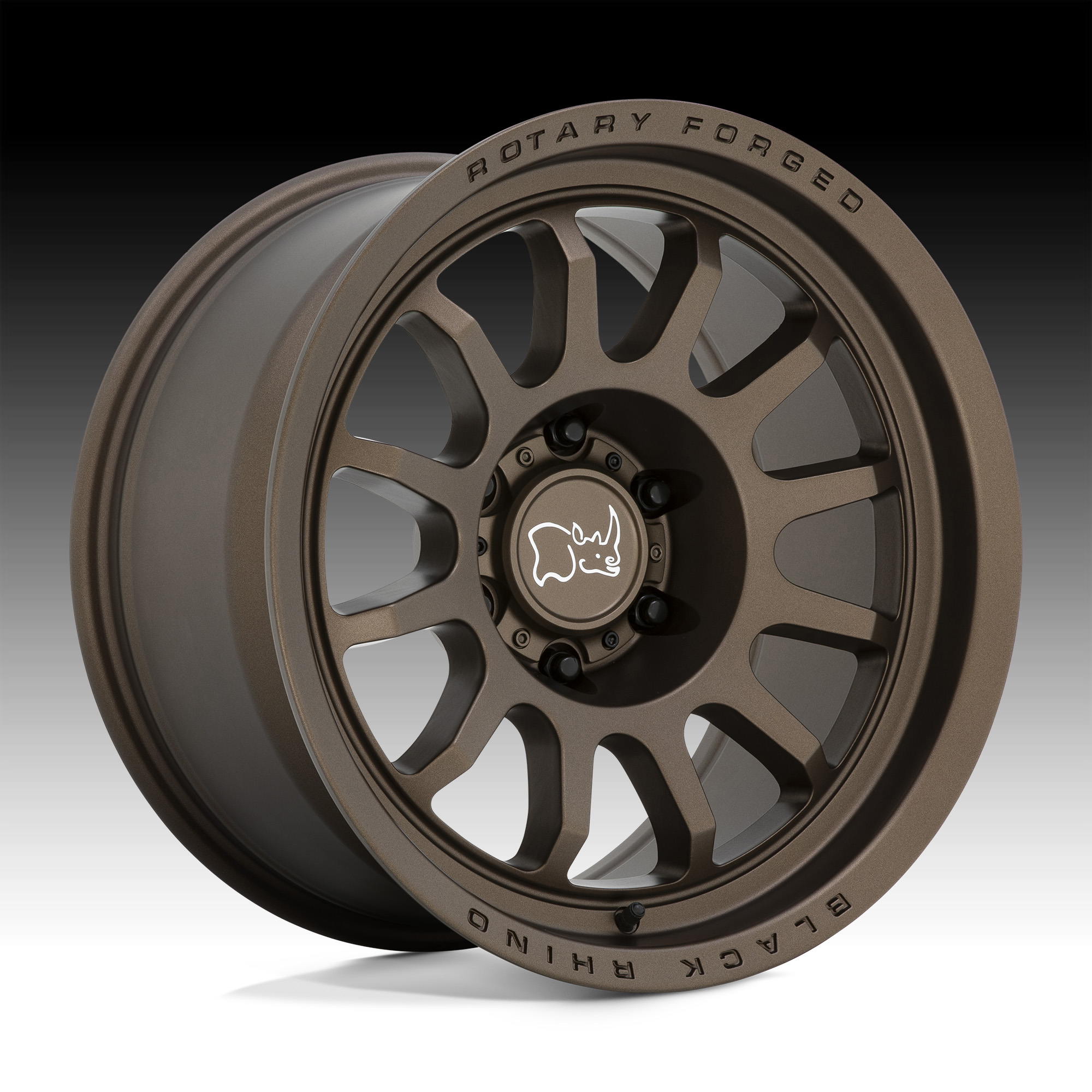 Black Rhino Rapid Matte Bronze Custom Truck Wheels - Rapid (FFT